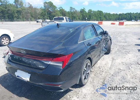 2023 Hyundai Elantra Hybrid Limited из США, поврежденный, VIN KMHLN4AJ8PU045425